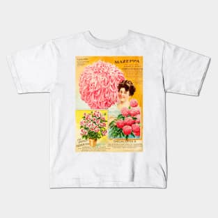 Flower Seed Catalogue, 1910 Kids T-Shirt